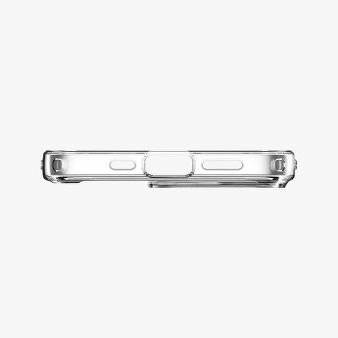 ACS03214 - iPhone 13 Pro Max Case Quartz Hybrid in crystal clear showing the back